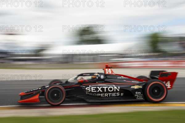 SANTINO FERRUCCI (14) of Woodbury, Connecticut drives on track during the XPEL Grand Prix at the Road America in Elkhart Lake WI