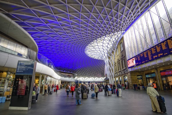 King's Cross railway station in London, United Kingdom