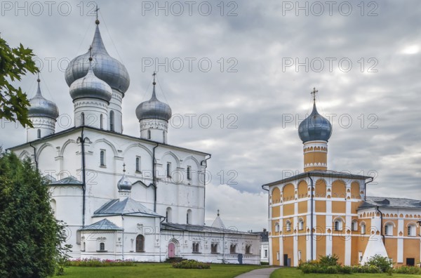 St. Varlaam Convent of the Transfiguration of Our Savior in the village of Khutyn near Veliky Novgorod, Russia