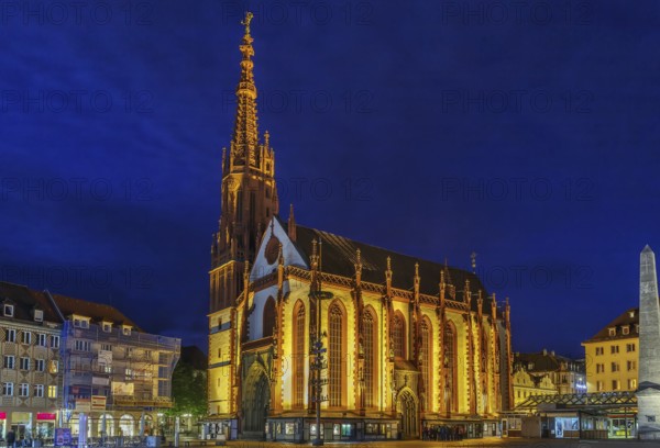 Marienkapelle is a Roman Catholic church located at the Unterer Markt (market square) of the town of Wurzburg, Germany
