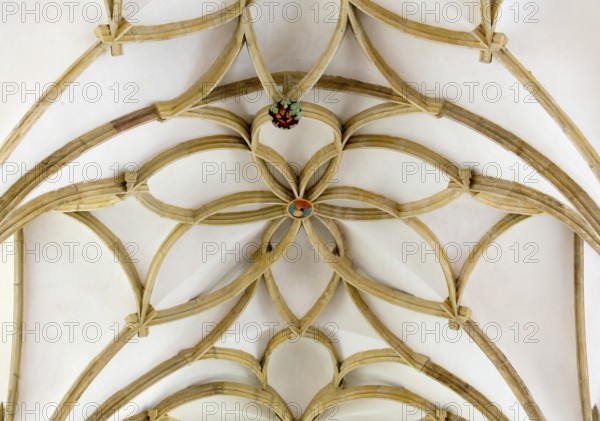 Ribbed vault in the nave, St., Sankt, Saint