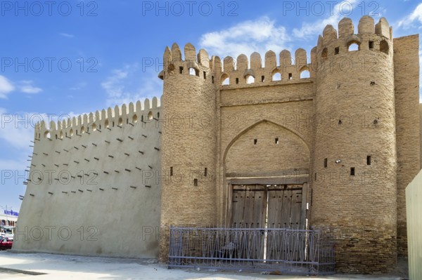 Talipach Gate is the surviving Bukhara northern gate, which was built in the 16th century, Bukhara, Uzbekistan