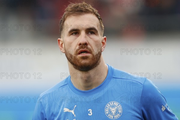 Football, Bundesliga 1, Matchday 26, 2024/2025, 1. FC Heidenheim vs. Holstein Kiel, 16/03/2025, Voith-Arena, Heidenheim, Germany, Marco KOMENDA (Holstein Kiel, 03)