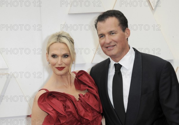 Scott Stuber and Molly Sims at the 94th Annual Academy Awards held at the Dolby Theatre in Los Angeles, USA on March 27, 2022
