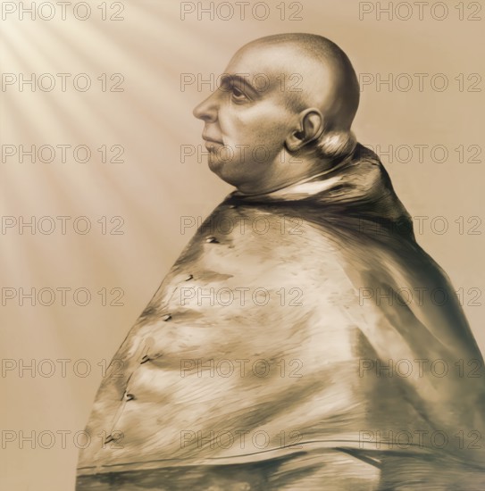Pope Alexander VI, Alessandro VI, Alexandre VI, Alejandro VI, born Roderic Llançol i de Borja, c.?1431 – 1503, ruler of the Papal States from 1492 until his death in 1503, digitally edited
