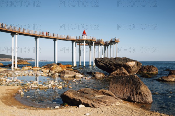 Igari Anchor Observatory and beach in Pohang, Korea
