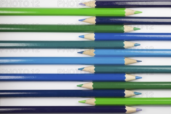 Collection of colorful pencils as a background picture