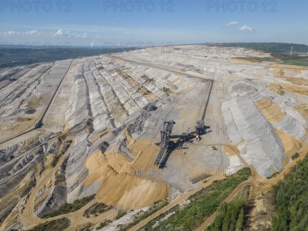 The Hambach open pit mine is the largest open pit mine operated by RWE Power AG in the Rhenish lignite mining region and the largest lignite mine in Europe, with an operating area of 4, 380 hectares (2017) and an approved maximum mining area size of 8, 500 hectares. In 2011, an estimated 1, 772 million tons of lignite were available for mining, and about 40 million tons of lignite were produced annually from this area