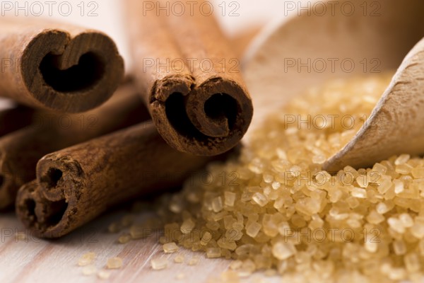 Cinnamon with brown sugar, lodz, poland