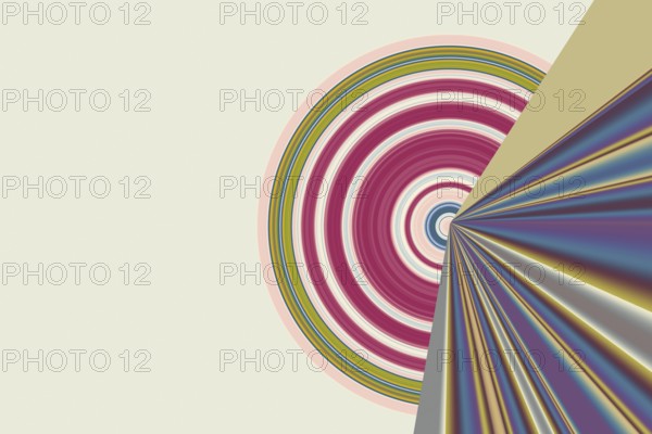 Abstract colorful geometric circle pattern. Geometric modern background. Business and corporate background