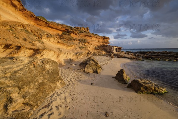 Es Caló des Mort, Formentera, Pitiusas Islands, Balearic Community, Spain