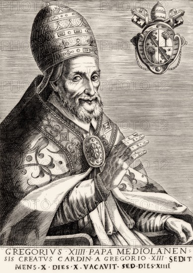 Pope Gregory XIV, 1535 –1591, Pope from 5 December 1590 to his death