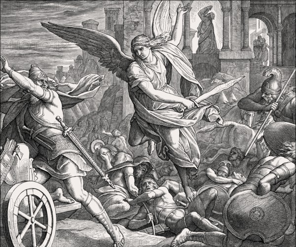 Jerusalem Delivered from Sennacherib, Old Testament, by Julius Schnorr von Carolsfeld