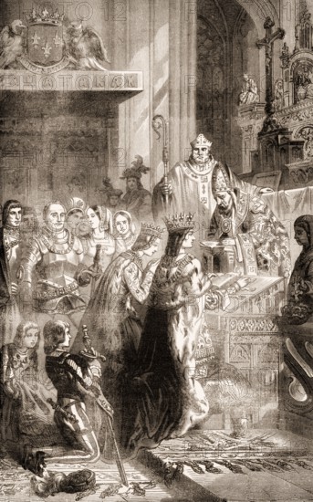 The coronation of Emperor Otto