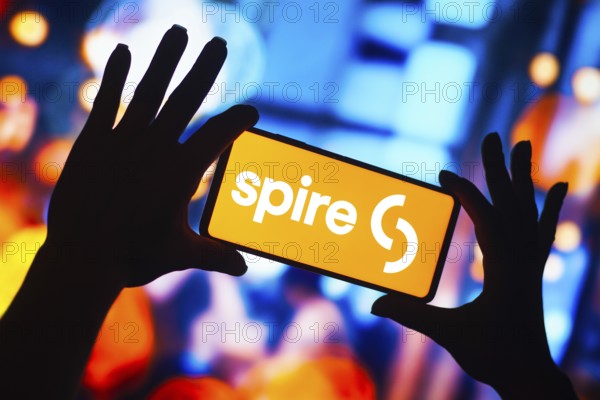logo is displayed on a smartphone mobile screen
