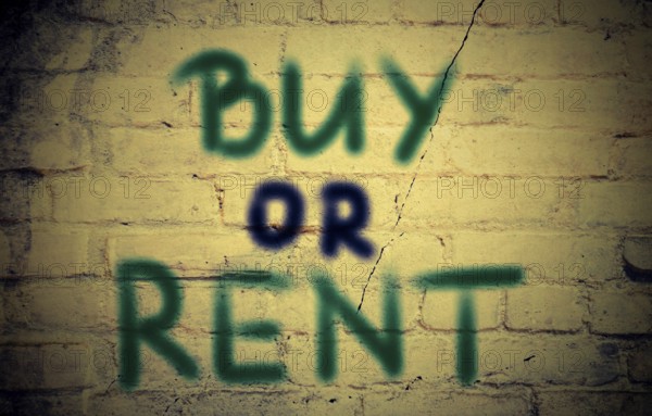 Buy Or Rent Concept