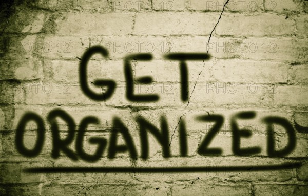Get Organized Concept