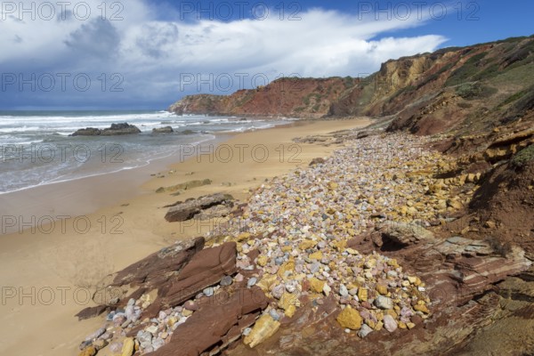 Vila do Bispo, sea coast, beach, Algarve Portugal