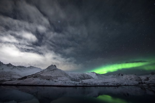 Lofoten in winter Norway