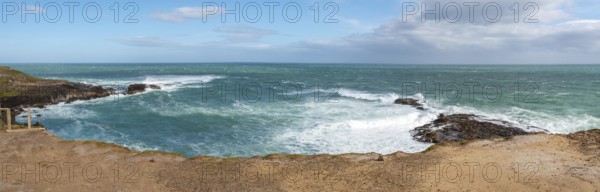 Coastal Landscape at Slope Point, New Zealands southernmost point