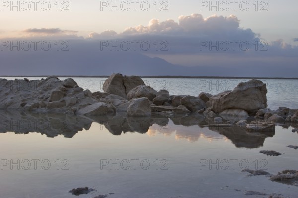The Dead Sea near to medical beach Ein-Bokek