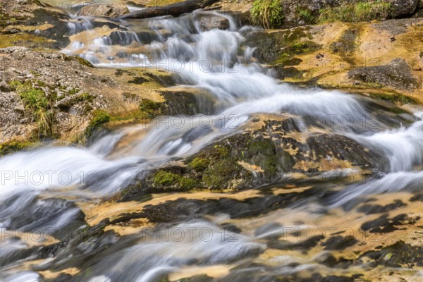 Weißbach waterfall near Inzell, Bavaria, Germany
