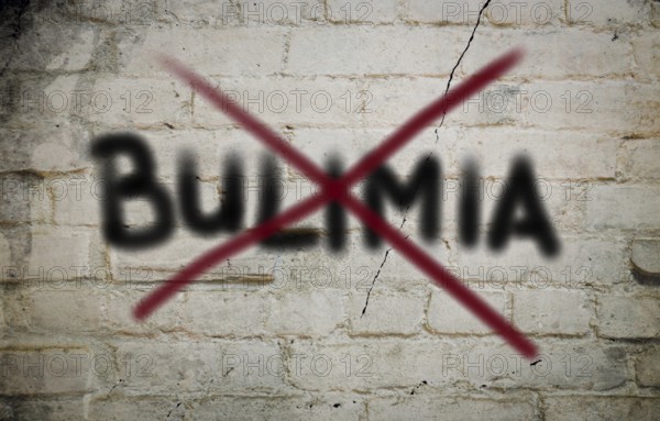 Bulimia Concept