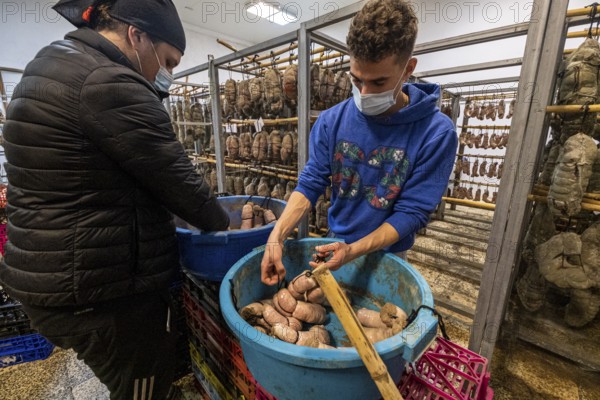 Can Ferrerico sausage dryer, Porreres, Mallorca, Balearic Islands, Spain
