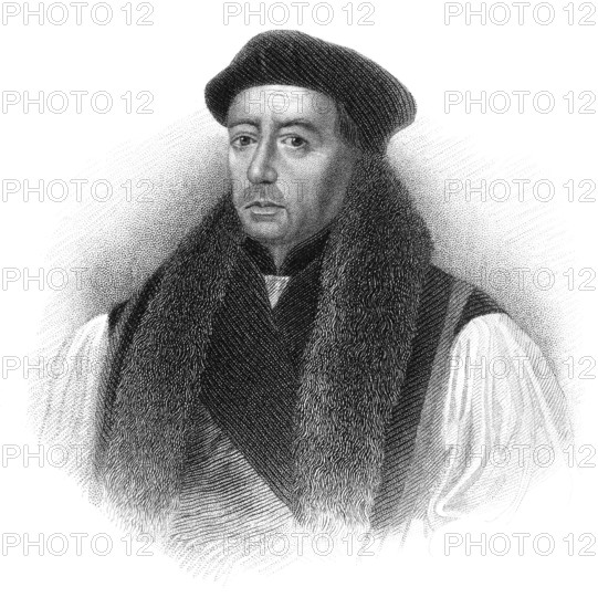 Thomas Cranmer, 1489-1556, ein führender Vertreter der englischen Reformation und Erzbischof von Canterbury