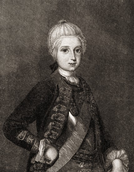 Young Crown Prince Frederick, Frederick the Great or Frederick II