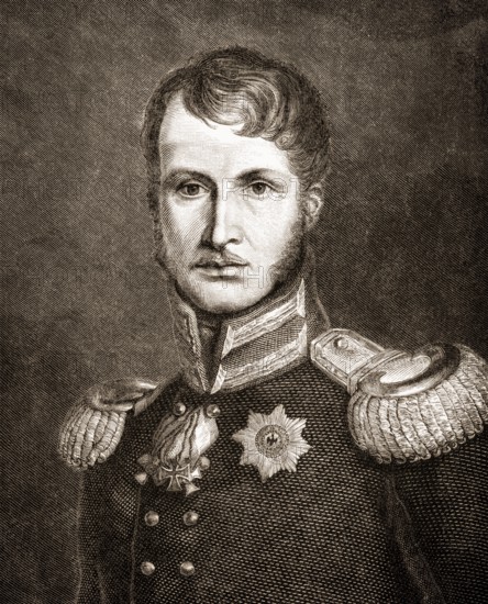 Frederick William III or Friedrich Wilhelm III., 1770 - 1840, king of Prussia