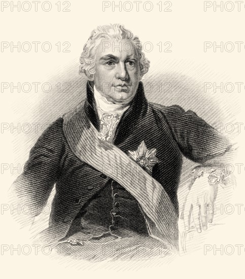 Sir Joseph Banks, 1. Baronet, 1743-1820, britischer Naturforscher, Botaniker und Förderer der Naturwissenschaften