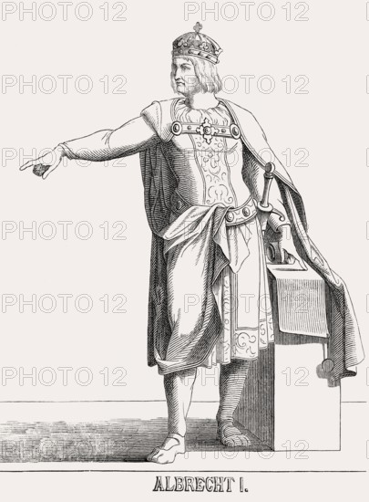 Albert I of Habsburg, King of the Romans from 1292 to 1308