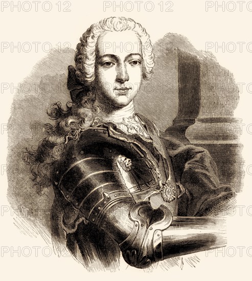 Charles Edward Stuart, Bonnie Prince Charlie, 1720-1788, From British Battles on Land and Sea, by James Grant
