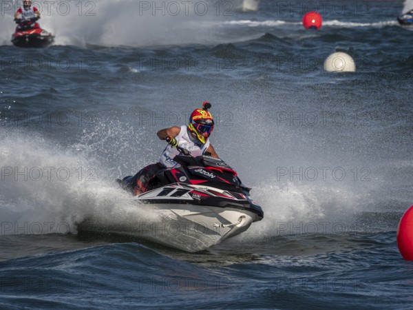 Olbia, Italy - September 16 - 20192 Aquabike world Championship gran prix of Italy
