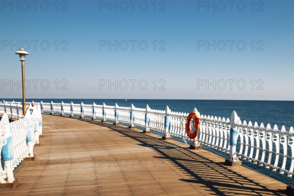 Samsa Marine Walkway and sea in Yeongdeok, Korea