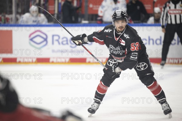 LanxessArena, Cologne, North Rhine-Westphalia, Otso Rantakari (Cologne Sharks, #52), PENNY DEL, Cologne Sharks-Adler Mannheim on 02/02/2025 at the LanxessArena in Cologne Germany