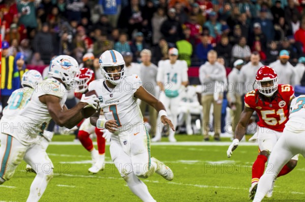 NFL International Series /Game : Miami Dolphins vs. Kansas City Chiefs on 05. Nov. 2023, in the Deutsche Bank Park , Frankfurt a.M. , Germany