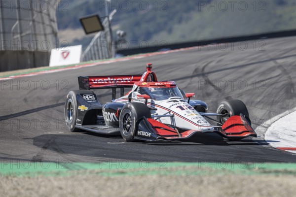 WILL POWER (12) of Toowoomba, Australia practices for the Firestone Grand Prix of Monterey at WeatherTech Raceway Laguna Seca in Salinas, CA