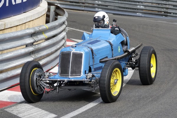 ERA, Parade of vintage pre-war racing cars, 11th Grand Prix Monaco Historique 2018, Principality of Monaco