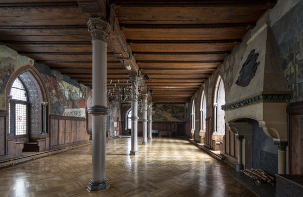Solingen, Castle Burg an der Wupper, Knights' HallSolingen