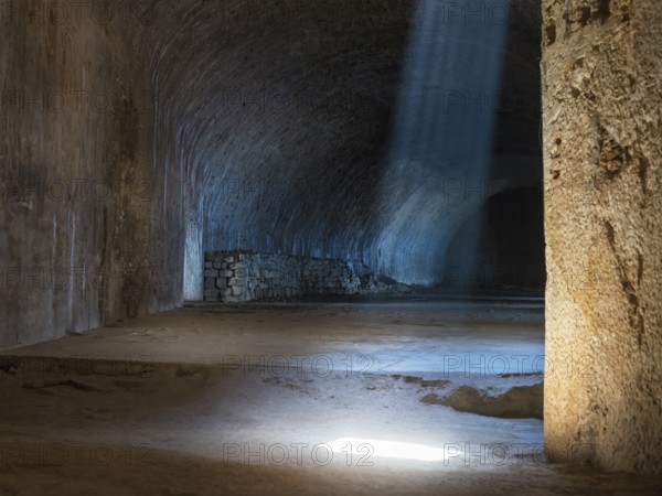 Vault at Saint Nicholas fortress in Sibenik, Croatia