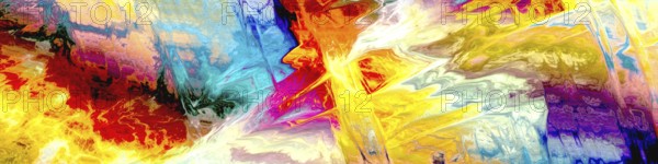 An abstract colors painting digital illustration background