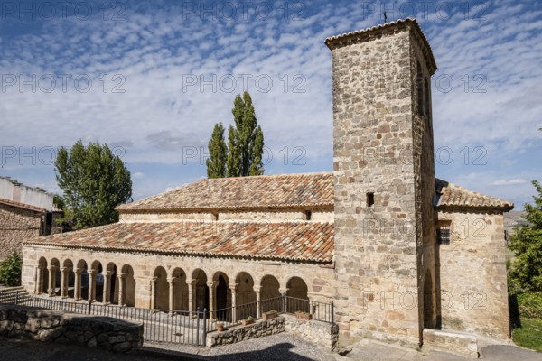 Church of the Saviour, 13th century rural Romanesque, Carabias, Guadalajara, Spain