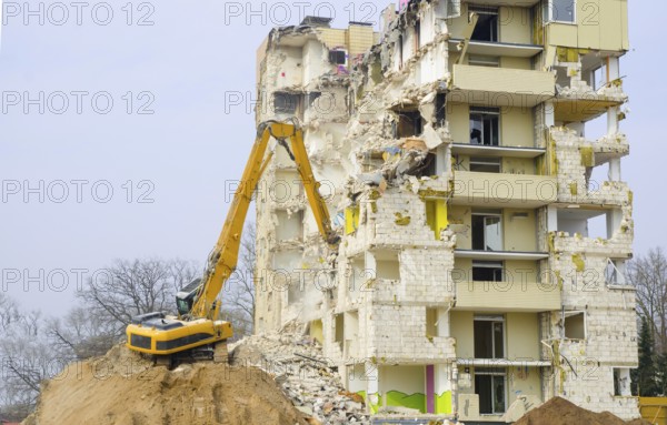 Block of flats demolition