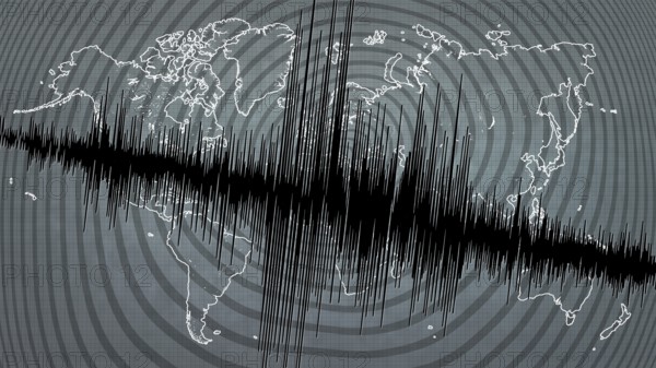 World Earthquake Map, Fault Lines, Epicenters, and Seismic Activity