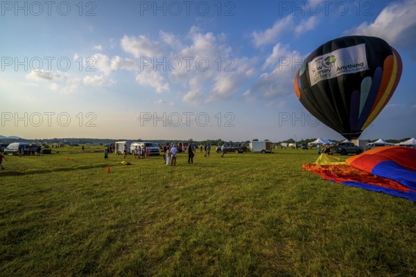The New Jersey Lottery Festival of Ballooning, Solberg Airport, Whitehouse Station, NJ, USA, July 25, 2021, USA