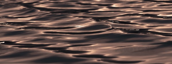Sunset on the Water surface