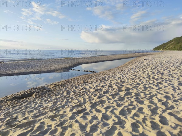 Far and wide, beach on the Baltic Sea