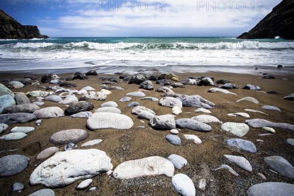 Beach on the island of La Gomera, Spain